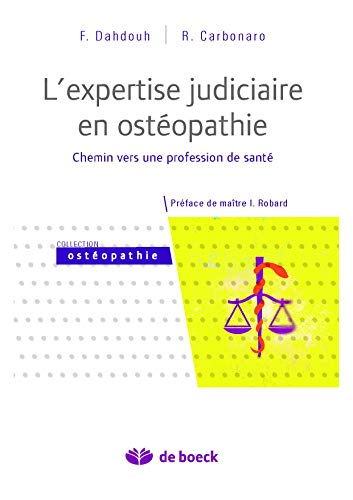L'expertise judiciaire en ostéopathie