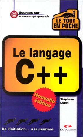 Le langage C++ Nouvelle Edition
