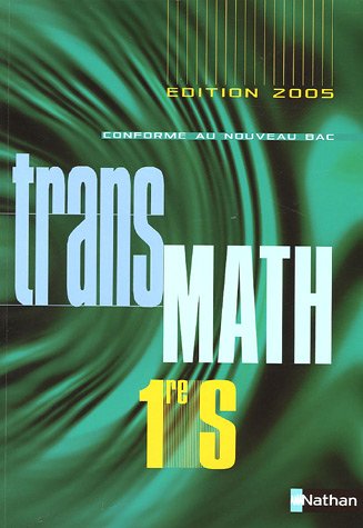 Transmath 1e S - Programme 2005