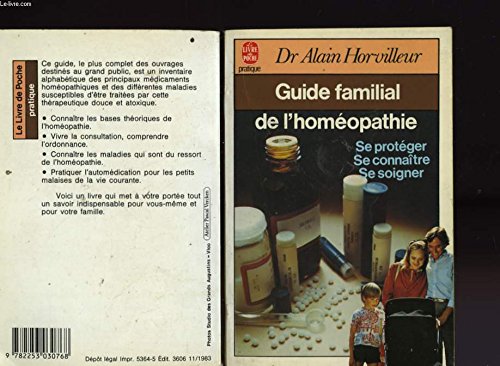 Guide familial de l'homéopathie (Parents-Hachette)