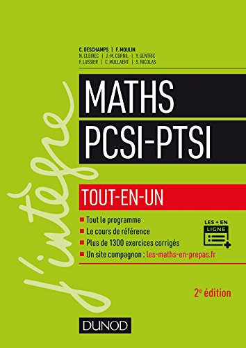 Maths PCSI-PTSI - 2e éd. - Tout-en-un