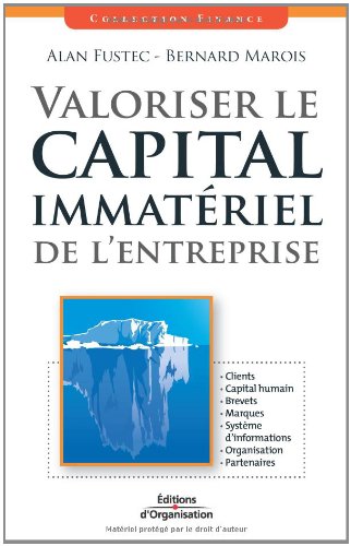 Valoriser le capital immatériel de l'entreprise: Clients - Capital humain - Brevets - Marques - Système d'informations - Organisation - Partenaires