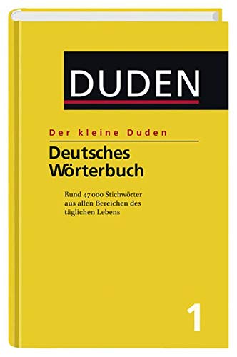 Duden. Der kleine Duden. Deutsches Wörterbuch.