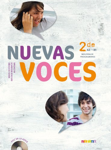 Nuevas Voces 2de - Livre + CD audio