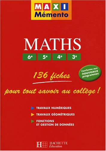 Maths 6e/5e/4e/3e