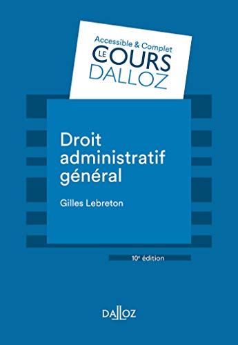 Droit administratif général - 10e ed.