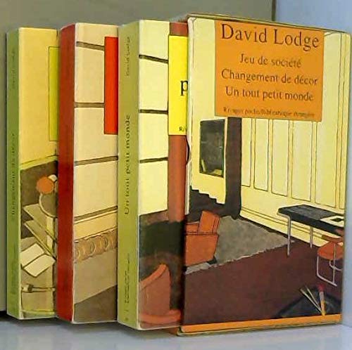 Coffret David Lodge : Trilogie de Rummidge - Changement de décor - Jeu de société - Un tout petit monde