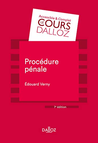 Procédure pénale - 7e ed.