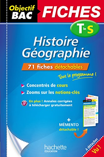 Objectif Bac Fiches Détachables Histoire-Géographie Term S