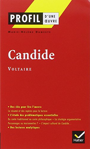 Profil d'une oeuvre : Candide ou l'optimisme, Voltaire