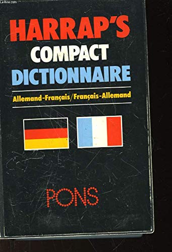 Harrap's dictionnaire compact allemand français/français allemand