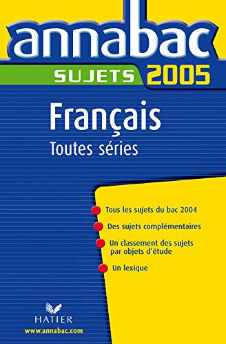 Français 1e Toutes séries : Sujets