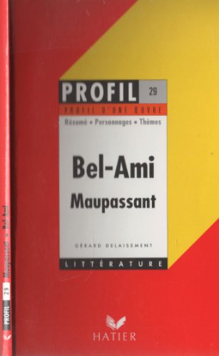 Bel-Ami, (1885), Maupassant : Résumé, personnages, thèmes