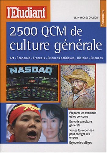 2500 QCM de culture générale