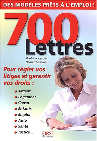 700 lettres pour garantir vos droits