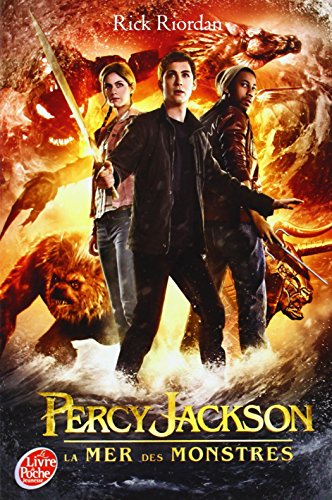 Percy Jackson - Tome 2 - La mer des monstres (édition avec affiche du film en couverture)