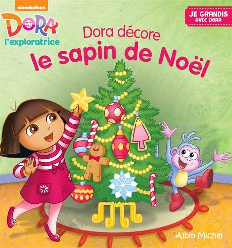 Dora décore le sapin de Noël