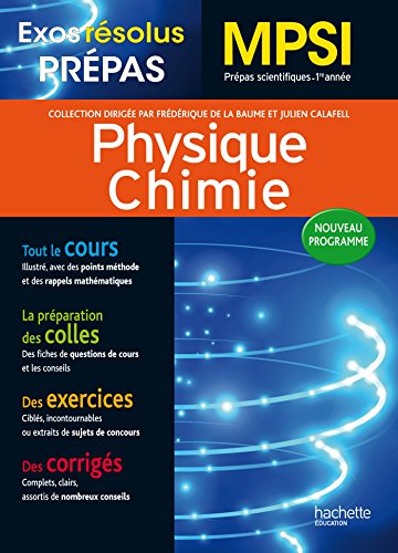 Exos Résolus - Prépas Physique-Chimie MPSI