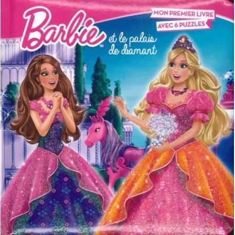 Barbie et le palais de diamant avec 6 puzzles