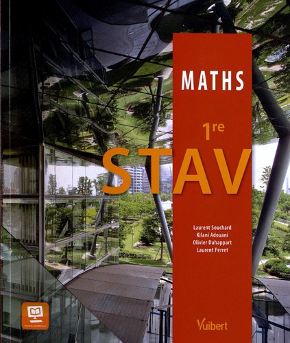 Mathématiques 1re STAV - Nouveau programme