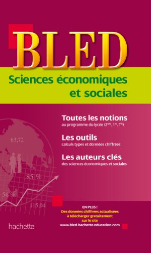 BLED - Sciences Economiques et Sociales