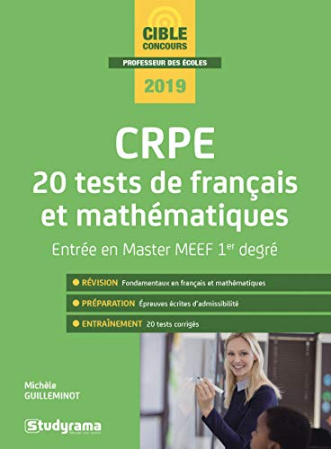Master MEEF et CRPE 20 tests de français et mathématiques