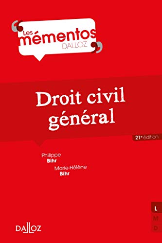 Droit civil général - 21e éd.
