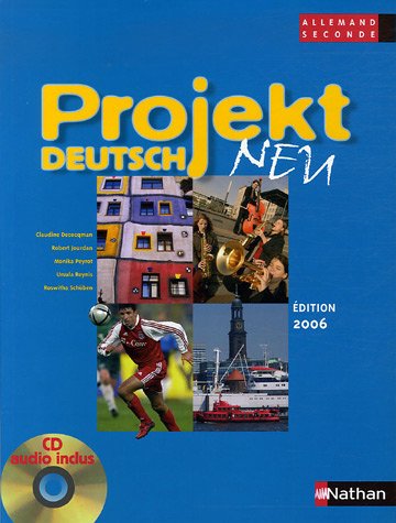 Allemand 2e Projekt deutsch neu : Programme 2003 (1CD audio)