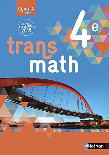 Transmath 4e - Grand format - Nouveau programme 2016
