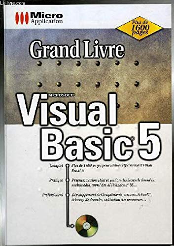 GRAND LIVRE VISUAL BASIC 5