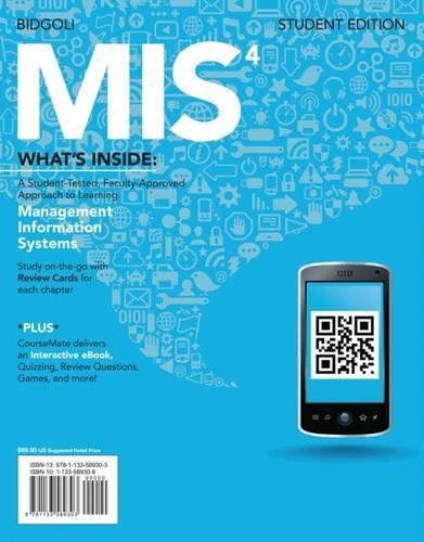 MIS: Management Information Systems