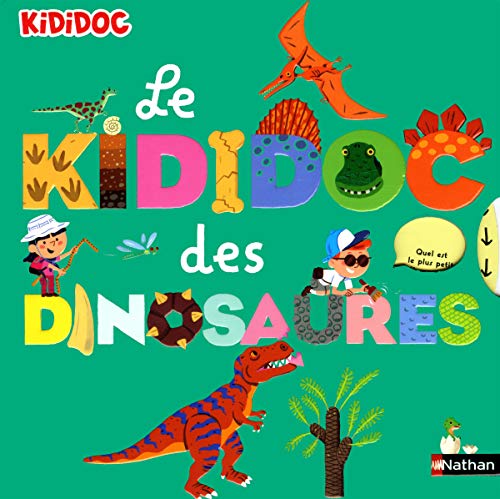 Tout sur les dinosaures - Le grand Kididoc animé - Livre pop-up - dès 5 ans