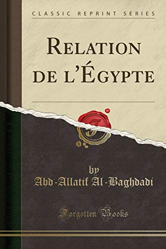 Relation de l'Égypte (Classic Reprint)