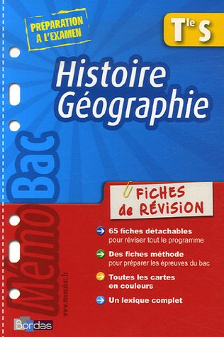Histoire Géographie Te S : Fiches de révision