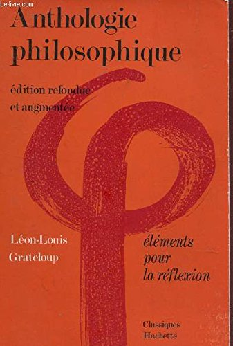 Anthologie philosophique