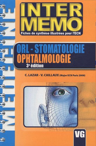 ORL- Stomatologie Ophtalmologie