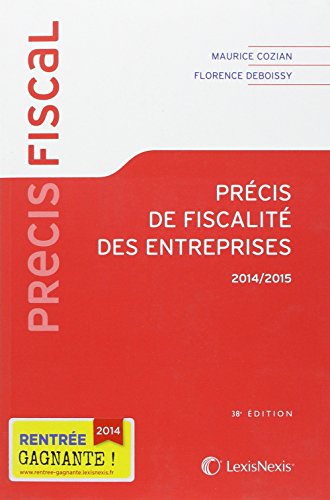 Précis de fiscalité des entreprises 2014-2015