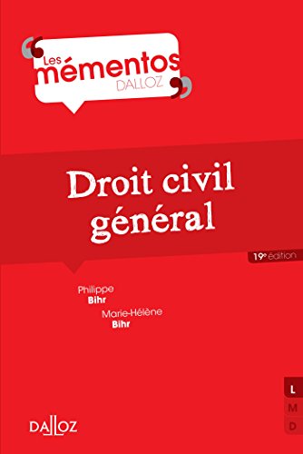Droit civil général - 19e éd.